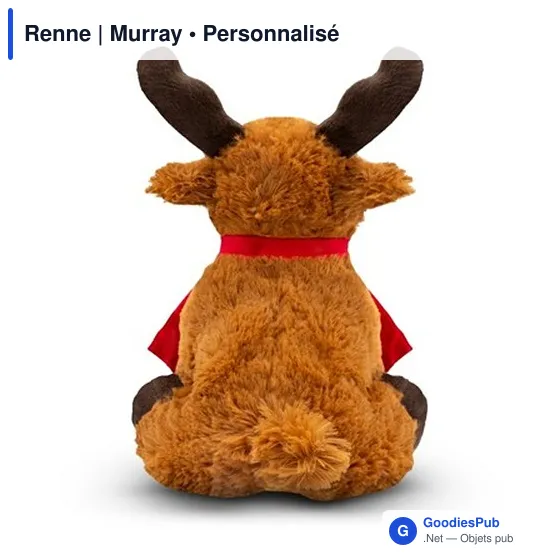 Peluche Renne personnalisable avec logo - Murray - Image 4