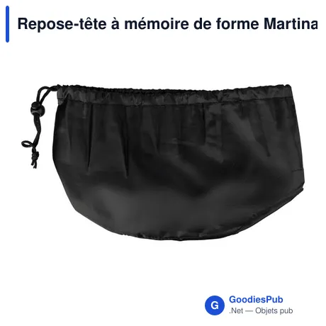 Repose-tête à mémoire de forme Martina