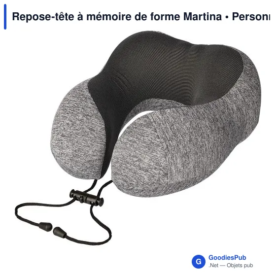 Repose-tête à mémoire de forme Martina - Image 2
