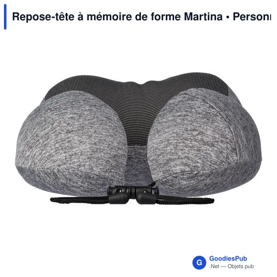 Repose-tête à mémoire de forme Martina - Image 3