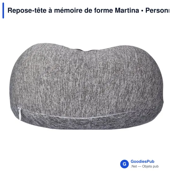 Repose-tête à mémoire de forme Martina - Image 4