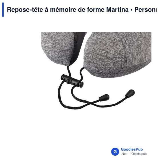 Repose-tête à mémoire de forme Martina - Image 7