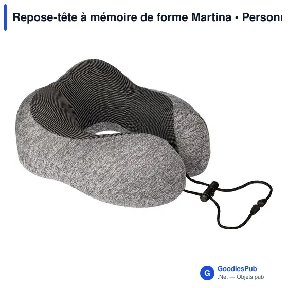 Repose-tête à mémoire de forme Martina - Image 8