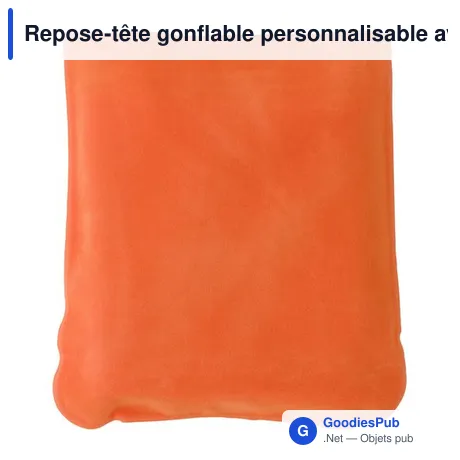 Repose-tête gonflable personnalisable avec logo - Stanley
