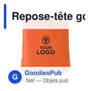 Repose-tête gonflable personnalisable avec logo - Stanley - Miniature 4