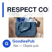 RESPECT COLOURED Sac toile recyclée 280 gr/m ² - Miniature 7