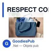 RESPECT COLOURED Sac toile recyclée 280 gr/m ² - Miniature 8