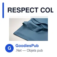 RESPECT COLOURED Sac toile recyclée 280 gr/m ² - Miniature 9