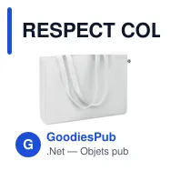 RESPECT COLOURED Sac toile recyclée 280 gr/m ² - Miniature 10
