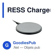 RESS Chargeur sans fil verre 10W - Miniature 6