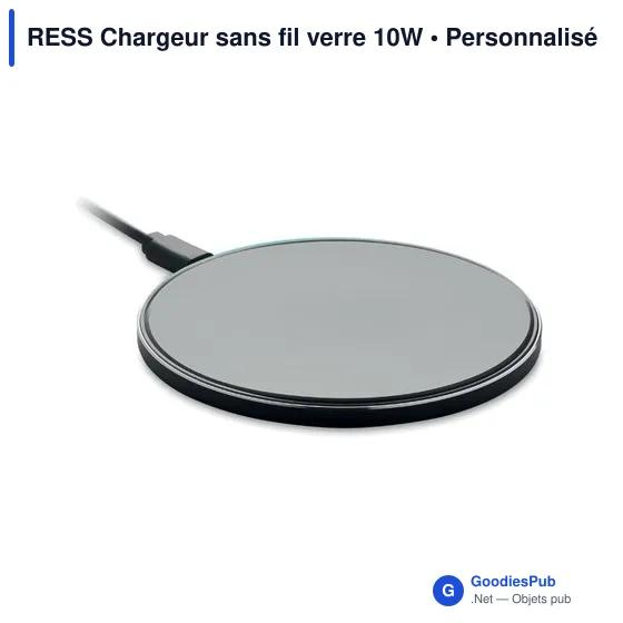 RESS Chargeur sans fil verre 10W - Image 6