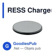 RESS Chargeur sans fil verre 10W - Miniature 7