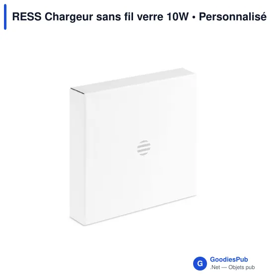 RESS Chargeur sans fil verre 10W - Image 10