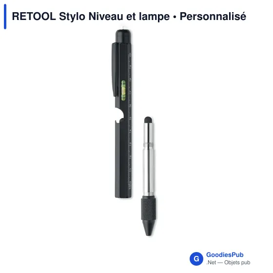 RETOOL Stylo Niveau et lampe - Image 3