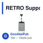 Support téléphone rétractable personnalisable avec logo - RETRO - Miniature 6