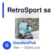 Sac de sport personnalisable RetroSport avec logo - Miniature 2