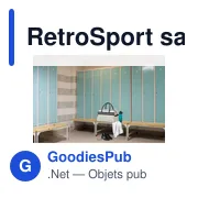 Sac de sport personnalisable RetroSport avec logo - Miniature 6