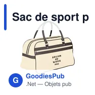 Sac de sport personnalisable RetroSport avec logo - Miniature 9