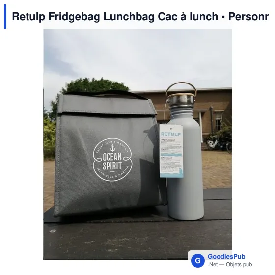 Sac isotherme personnalisable Retulp Fridgebag Lunchbag avec logo - Image 2