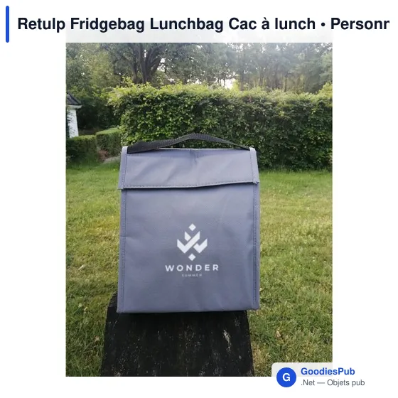 Sac isotherme personnalisable Retulp Fridgebag Lunchbag avec logo - Image 5