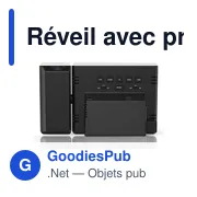 Réveil avec projecteur Hama Plus Charge - Miniature 3