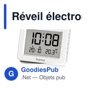 Réveil électronique Hama Kos - Miniature 1