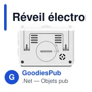 Réveil électronique Hama Kos - Miniature 2