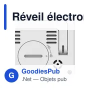 Réveil électronique Hama Kos - Miniature 4