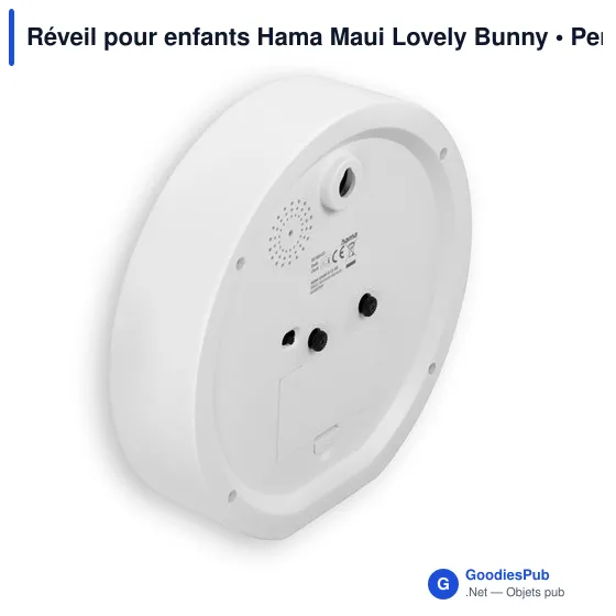 Réveil pour enfants Hama Maui Lovely Bunny - Image 2
