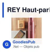 REY Haut-parleur sans fil bambou 3W - Miniature 3