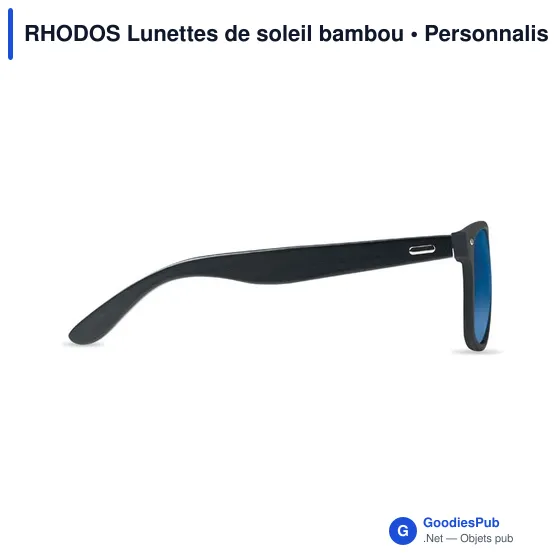 RHODOS Lunettes de soleil bambou - Image 3