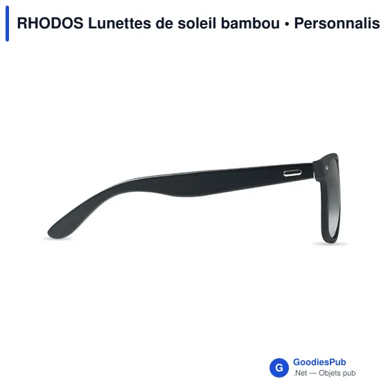RHODOS Lunettes de soleil bambou - Image 7