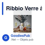 Verre à vin personnalisable Ribbio avec logo - 370 ml - Miniature 2