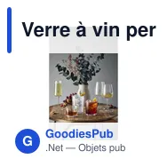 Verre à vin personnalisable Ribbio avec logo - 535 ml - Miniature 2