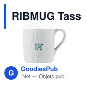RIBMUG Tasse céramique striée 340 ml - Miniature 8