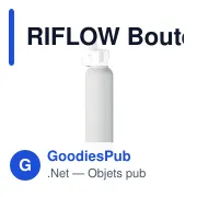 RIFLOW Bouteille double paroi 660 ml - Miniature 1