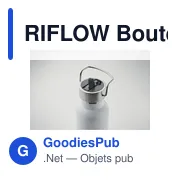 RIFLOW Bouteille double paroi 660 ml - Miniature 6