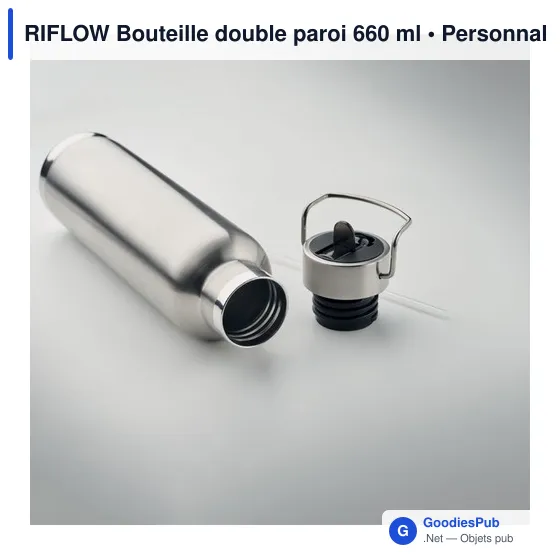 RIFLOW Bouteille double paroi 660 ml - Image 9