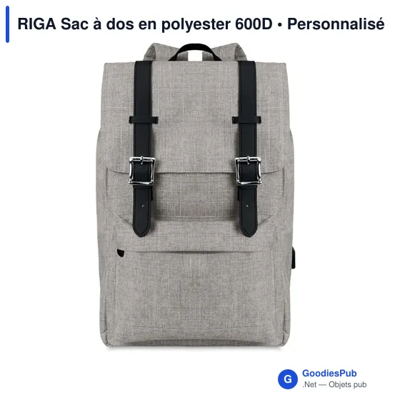RIGA Sac à dos en polyester 600D - Image 1