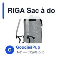 RIGA Sac à dos en polyester 600D - Miniature 2