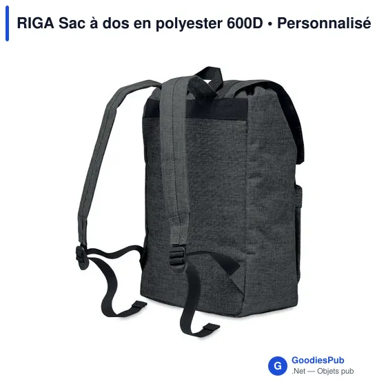 RIGA Sac à dos en polyester 600D - Image 11