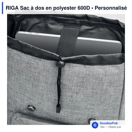 RIGA Sac à dos en polyester 600D - Image 5