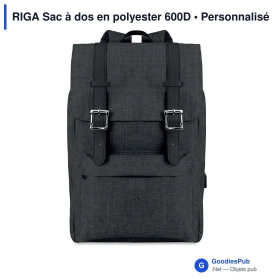 RIGA Sac à dos en polyester 600D - Image 8