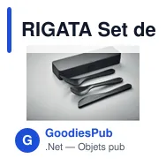 RIGATA Set de couverts en PP - Miniature 11