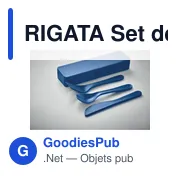 RIGATA Set de couverts en PP - Miniature 5