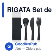 RIGATA Set de couverts en PP - Miniature 9