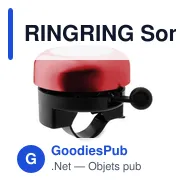 RINGRING Sonnette de vélo - Miniature 1