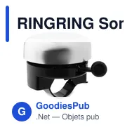 RINGRING Sonnette de vélo - Miniature 4
