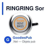 RINGRING Sonnette de vélo - Miniature 7