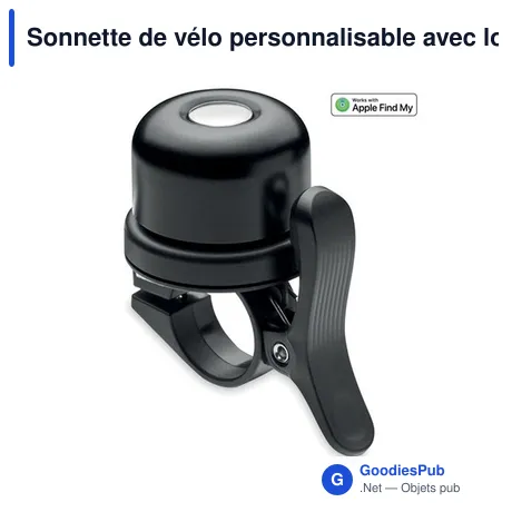 Sonnette de vélo personnalisable avec logo - RINGSMART